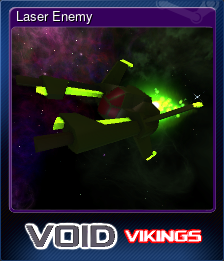 Series 1 - Card 6 of 9 - Laser Enemy