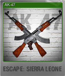 Series 1 - Card 3 of 5 - AK-47