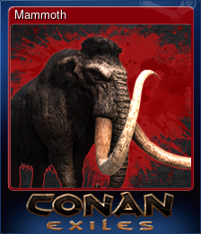 Series 1 - Card 3 of 10 - Mammoth