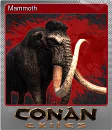 Series 1 - Card 3 of 10 - Mammoth