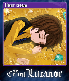 Series 1 - Card 2 of 6 - Hans' dream