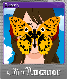 Series 1 - Card 4 of 6 - Butterfly