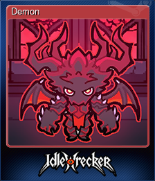 Series 1 - Card 1 of 8 - Demon
