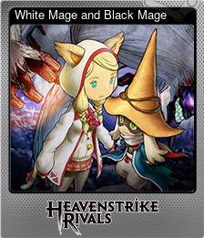 Series 1 - Card 8 of 15 - White Mage and Black Mage