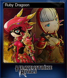 Series 1 - Card 6 of 15 - Ruby Dragoon