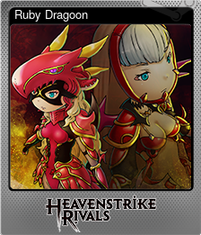 Series 1 - Card 6 of 15 - Ruby Dragoon