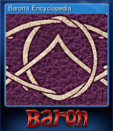 Series 1 - Card 2 of 5 - Baron's Encyclopedia