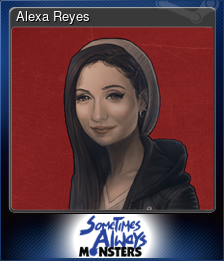 Series 1 - Card 10 of 12 - Alexa Reyes