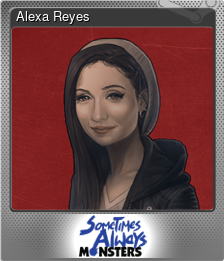 Series 1 - Card 10 of 12 - Alexa Reyes