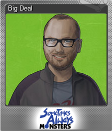 Series 1 - Card 3 of 12 - Big Deal