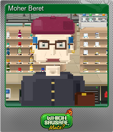 Series 1 - Card 2 of 8 - Moher Beret