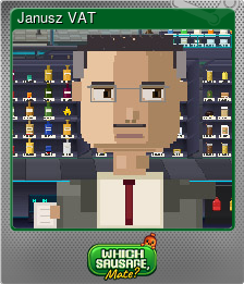 Series 1 - Card 3 of 8 - Janusz VAT