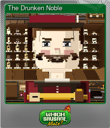Series 1 - Card 5 of 8 - The Drunken Noble