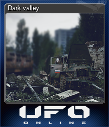 Series 1 - Card 5 of 8 - Dark valley