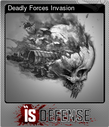 Series 1 - Card 1 of 5 - Deadly Forces Invasion