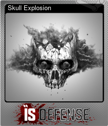 Series 1 - Card 2 of 5 - Skull Explosion