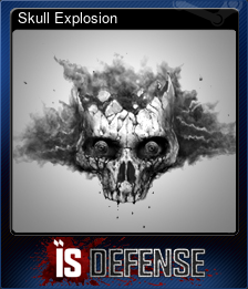 Series 1 - Card 2 of 5 - Skull Explosion
