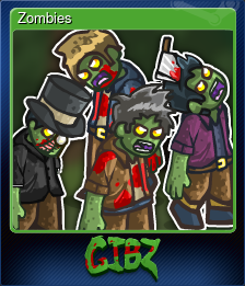 Series 1 - Card 2 of 5 - Zombies