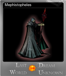 Series 1 - Card 6 of 8 - Mephistopheles