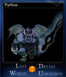 Series 1 - Card 2 of 8 - Pythius