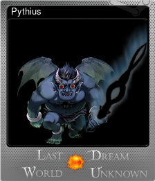 Series 1 - Card 2 of 8 - Pythius