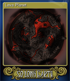 Series 1 - Card 5 of 5 - Lava Planet