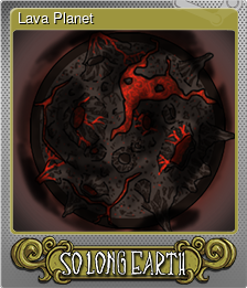 Series 1 - Card 5 of 5 - Lava Planet
