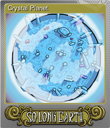 Series 1 - Card 3 of 5 - Crystal Planet