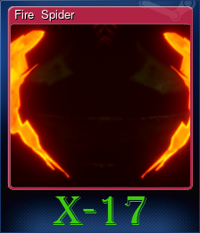Series 1 - Card 2 of 6 - Fire  Spider