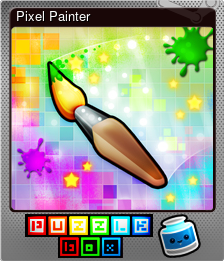 Series 1 - Card 2 of 10 - Pixel Painter