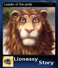 Series 1 - Card 10 of 12 - Leader of the pride
