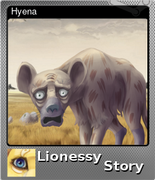 Series 1 - Card 1 of 12 - Hyena