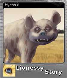 Series 1 - Card 2 of 12 - Hyena 2