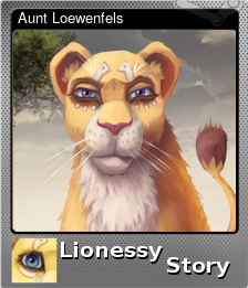 Series 1 - Card 6 of 12 - Aunt Loewenfels