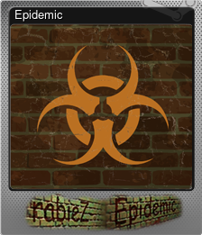 Series 1 - Card 1 of 5 - Epidemic