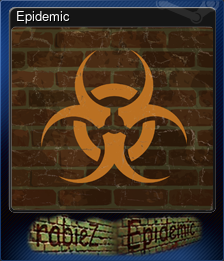 Series 1 - Card 1 of 5 - Epidemic