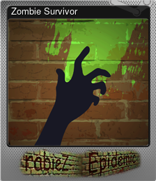 Series 1 - Card 2 of 5 - Zombie Survivor