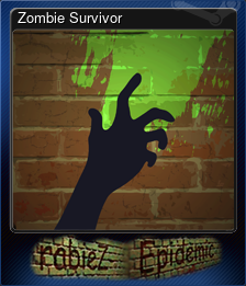 Series 1 - Card 2 of 5 - Zombie Survivor