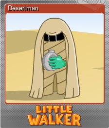 Series 1 - Card 5 of 5 - Desertman