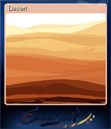 Series 1 - Card 1 of 5 - Desert