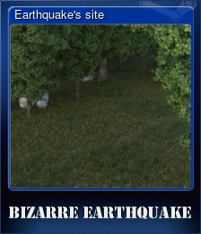 Series 1 - Card 3 of 6 - Earthquake's site