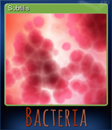 Series 1 - Card 8 of 15 - Subtilis