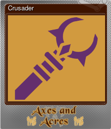 Series 1 - Card 3 of 6 - Crusader