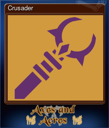 Series 1 - Card 3 of 6 - Crusader