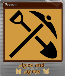 Series 1 - Card 5 of 6 - Peasant