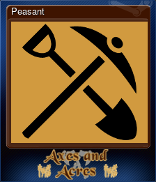 Series 1 - Card 5 of 6 - Peasant