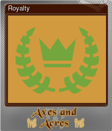 Series 1 - Card 6 of 6 - Royalty