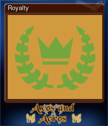 Series 1 - Card 6 of 6 - Royalty