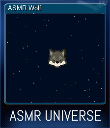Series 1 - Card 1 of 5 - ASMR Wolf