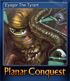 Series 1 - Card 9 of 14 - Eyegor The Tyrant